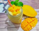 Hình bước làm 4 của món Mango Smoothies (Sinh tố xoài)