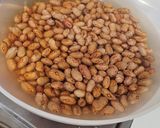 Foto del paso 1 de la receta: Judías pintas con chorizo y panceta