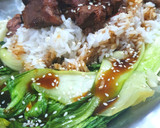 Foto del paso 5 de la receta: 🇨🇳 🥬Pack Choi con carne salteada y arroz 🍚