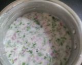 A picture of step 3 of Rava Dosa with Rice flour.