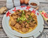 Foto langkah ke 7 dari resep Tahu Hot Plate Ayam Jamur.