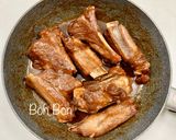Hình bước làm 3 của món Sườn Rim Ngũ Vị