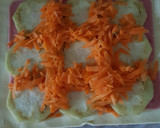 Foto del paso 2 de la receta: Empanada de verduras y jamón york 🍆🥕