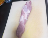 Foto del paso 1 de la receta: Solomillo de cerdo en salsa fácil