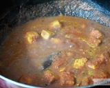 A picture of step 9 of Paneer (cottage cheese) beetroot gravy curry recipe.
