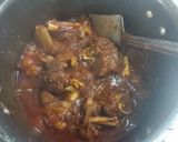 A picture of step 2 of Mutton nihari.