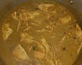 A picture of step 8 of Dhal papad curry.