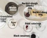 Kanten Wagashi "Carp" recipe step 1 photo