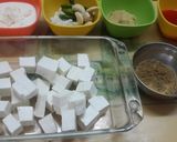 A picture of step 1 of Shahi Paneer Chaman.