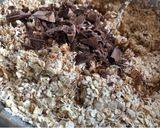 Hình bước làm 4 của món EatClean/ Bánh Cookies Yến Mạch, Chuối, Quế và Sô cô la