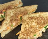 A picture of step 7 of Paneer sandwich recipe.