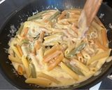 Mascarponés-sonkás penne recept fázis 7 fotója