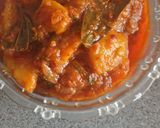 A picture of step 7 of Lasaniya batata garlic.