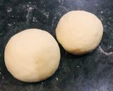 A picture of step 2 of Pumpkin Stuffed Bun.