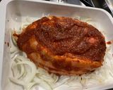 Une image de l'étape 6 de Rouelle de porc au four sauce barbecue.