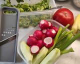 Medvehagymavirágos savanyúság (saláta) recept fázis 2 fotója