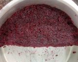A picture of step 7 of Beetroot Coconut Burfi.
