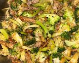 Foto langkah ke 7 dari resep Tumis Brokoli Daging.