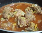 A picture of step 4 of Mutton handi.