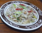 Foto langkah ke 2 dari resep Cah Toge Ikan Asin & Telur Dadar Gulung *Modal 15ribu*.