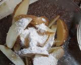A picture of step 6 of Mexican potato wedges.