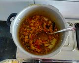 A picture of step 5 of Dum biryani.