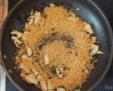 Foto del paso 3 de la receta: Risoni (orzo) con gambas y salmón. Versión vegana