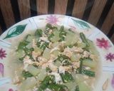 Foto langkah ke 6 dari resep Tumis Labu Siam Kacang Panjang Telur.