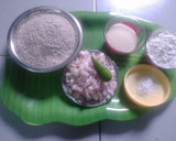 மொரு மொரு கேழ்வரகு தோசை (Kelvaragu dosai recipe in tamil) ரெசிபி ஸ்டேப் 1 புகைப்படம்
