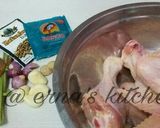 Foto langkah ke 1 dari resep Ayam bacem goreng + sambal kemangi.