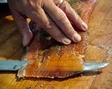 Foto del paso 5 de la receta: Salmón marinado casero