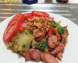 Foto langkah ke 5 dari resep Sosis Sawi Sisa Perjuangan.