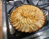 Une image de l'étape 13 de Gâteau façon tarte aux pommes et amandes.