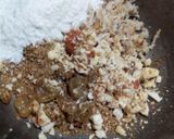 A picture of step 3 of Janmashtami special panjari.
