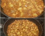 Foto del paso 8 de la receta Pollo con Patatas, Berenjenas y Cebolla en Caldo a la Siciliana