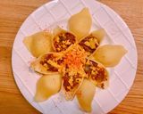 Hình bước làm 6 của món Nui Sò Nhồi Bò Bằm Sốt BBQ Phủ Phô Mai