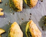 A picture of step 3 of #Christmas- Spinach Cheese Crispy Bites.