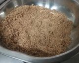 A picture of step 4 of Almond ladoos.