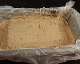 A picture of step 12 of Orange Milk Chocolate and White Chocolate Mousse Torte.