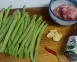 【料亭和露】四季豆肉燥的食譜步驟1照片