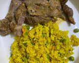 A picture of step 7 of Stir-Fry Rice with Grilled Beef Chuck.