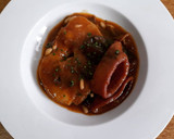Foto del paso 8 de la receta: Merluza y calamares en salsa de ceps