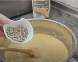 Foto del paso 5 de la receta: Pan de harina de Garbanzo SIN gluten, sin huevo, sin leche, sin amasar - vegano