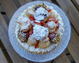 Foto del paso 8 de la receta: Tarta de nata y fresas