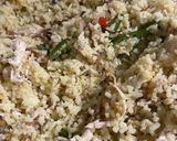 Gambar langkah 2 resipi Nasi Goreng Nasi Ayam.
