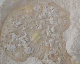 A picture of step 2 of Zopf bread.