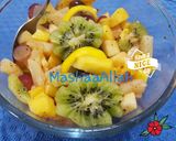 A picture of step 3 of Sweet and tangy fruit salad.