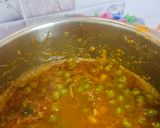 A picture of step 3 of Green chana sabji (Winter curries).