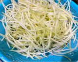 Foto langkah ke 1 dari resep Pepaya muda tumis daging.