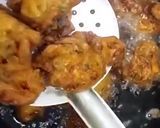 A picture of step 2 of Leftover Bhindi Fry Pakoras.
